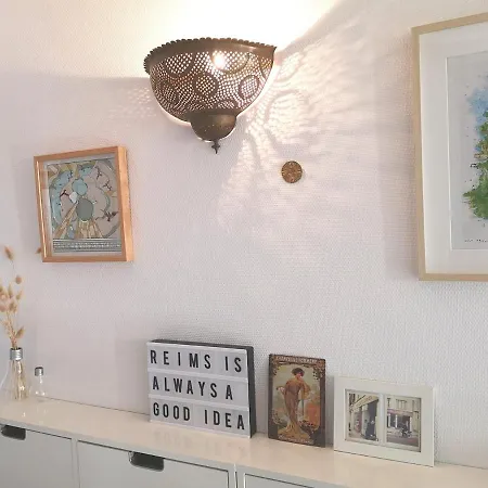 *Capucine'S Home Bis* Cosy 70M2, Centre-Ville Сasa de vacaciones Reims