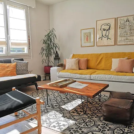 Ferienhaus *Capucine'S Home Bis* Cosy 70M2, Centre-Ville Reims